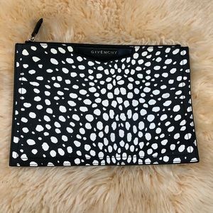 Givenchy Rare Spot Printed Cosmetic Clutch Pouch